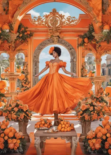 orange,orange blossom,orange robes,orange roses,rococo,orange rose,orange petals,the garden marigold,rosa ' amber cover,crown marigold,orange marigold,tangerine,orange trumpet,orange scent,marigold,orange color,orange flower,oranges,aperol,cinderella,Conceptual Art,Fantasy,Fantasy 22