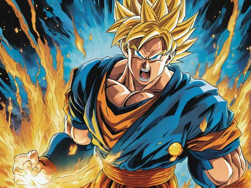 trunks,goku,cleanup,son goku,vegeta,fire background,takikomi gohan,dragon ball z,dragon ball,sparking plub,dragonball,kame sennin,toori,shallot,spark fire,super cell,power icon,flame spirit,blaze,ignition,Illustration,American Style,American Style 08