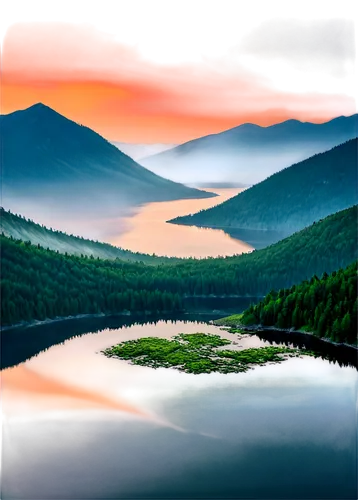 high mountain lake,mountain lake,adirondacks,mountainlake,landscape background,adirondack,evening lake,nature landscape,river landscape,alpine lake,loch,forest lake,landscape nature,waterscape,beautiful landscape,mountain river,virtual landscape,lochan,mountain landscape,loch drunkie,Illustration,Paper based,Paper Based 21