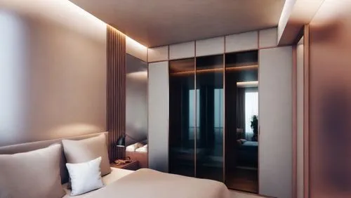 japanese-style room,penthouses,chambre,modern room,contemporary decor,guestrooms,interior modern design,interior decoration,hallway space,modern decor,sleeping room,andaz,interior design,interiors,3d rendering,luxury hotel,luxury bathroom,smartsuite,guest room,metallic door