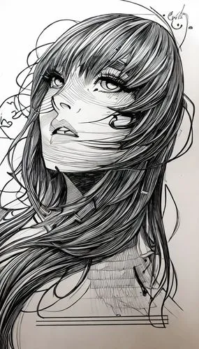 scribble lines,scribble,line-art,mono-line line art,lineart,gentiana,eyes line art,mono line art,line art,digital drawing,scribbles,girl drawing,elphi,angel line art,heart line art,fluttering hair,digital art,layered hair,long-haired hihuahua,digital artwork,Art sketch,Art sketch,None