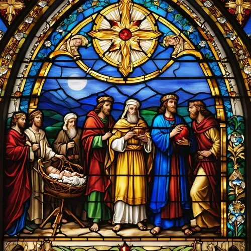 stained glass window,pentecost,stained glass,nativity of christ,nativity of jesus,stained glass windows,christ star,baptismal,christ feast,holy family,panel,church window,birth of christ,eucharistic,baptism of christ,catechumens,reredos,vatican window,pentecostalist,emmaus,Photography,General,Realistic