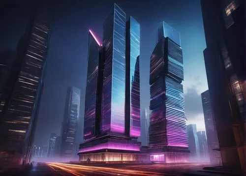 cybercity,futuristic architecture,skyscraper,cyberport,the skyscraper,cybertown,urban towers,vanu,skyscrapers,ordos,megacorporation,oscorp,metropolis,hypermodern,ctbuh,guangzhou,electric tower,futuristic landscape,pc tower,skylstad,Art,Artistic Painting,Artistic Painting 35