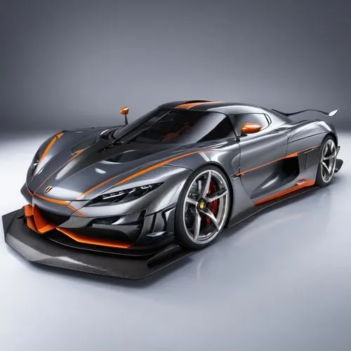 Vehicle Design, Car design,an orange and grey race car on a gray surface,maclaren,ford gt 2020,koenigsegg,mclaren,illustration of a car,mclaren mp4-12c,Photography,General,Realistic