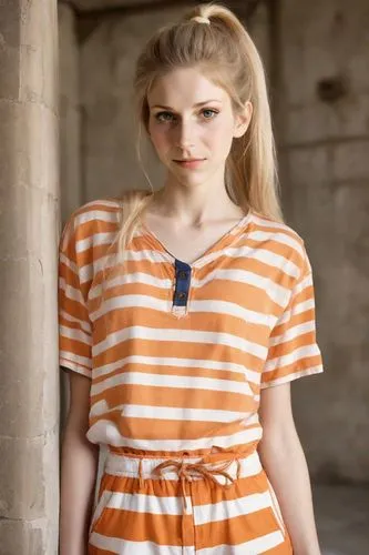 horizontal stripes,orange,polo shirt,orange color,pin stripe,peach color,menswear for women,bright orange,orange half,striped background,liberty cotton,polo shirts,nautical colors,murcott orange,orange cream,apricot,striped,stripes,stripe,girl in t-shirt