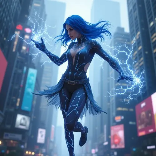 ororo,electro,electrify,electrocutionist,lilandra,electrifying,Photography,General,Fantasy