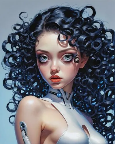 medusa,fantasy portrait,digital painting,painter doll,world digital painting,artist doll,digital illustration,bjork,gorgon,gemini,sculpt,cleopatra,zodiac sign libra,siren,s-curl,digital art,girl portrait,marina,mystical portrait of a girl,porcelain dolls,Conceptual Art,Sci-Fi,Sci-Fi 03