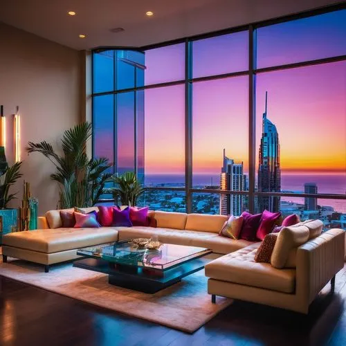 penthouses,modern living room,apartment lounge,united arab emirates,living room,uae,livingroom,jumeirah,tallest hotel dubai,luxury home interior,contemporary decor,sky apartment,modern decor,great room,dubia,dubay,habtoor,beautiful home,glass wall,family room,Conceptual Art,Sci-Fi,Sci-Fi 26