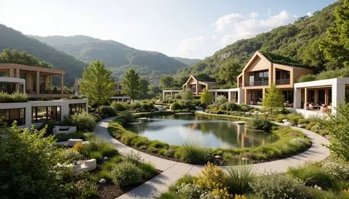 lefay,amanresorts,ecovillages,ecovillage,artvin,oberoi,luxury hotel,luxury property,bendemeer estates,rivendell,hahnenfu greenhouse,alpine village,soryan,moufang,gstaad,courchevel,shangrila,metsovo,building valley,tessin