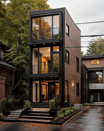 modern house,modern architecture,cubic house,modern style,timber house,mid century house,geometric style,frame house,two story house,brownstone,cube house,jewelry（architecture）,wooden house,corten steel,smart house,contemporary,residential,paved square,ruhl house,apartment house