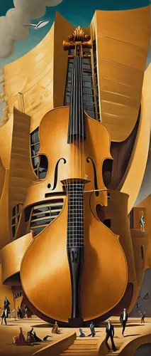 string instruments,violin,bass violin,violone,disney concert hall,string instrument,stringed instrument,violoncello,musical instruments,violin player,walt disney concert hall,music instruments,violin family,playing the violin,violin woman,woman playing violin,musical instrument,plucked string instruments,violins,berlin philharmonic orchestra,Illustration,Realistic Fantasy,Realistic Fantasy 40