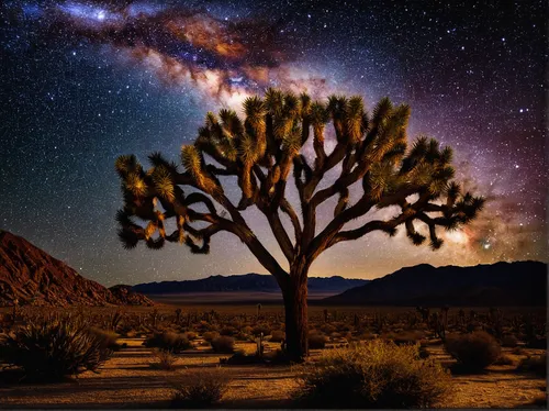 joshua trees,joshua tree national park,lone tree,argan tree,desert desert landscape,desert landscape,mojave desert,isolated tree,mojave,arid,arid landscape,argan trees,capture desert,magic tree,the desert,ocotillo,desert plant,arid land,desert flower,desert background,Illustration,American Style,American Style 04