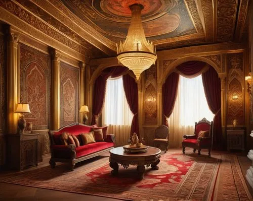 ornate room,chateau margaux,victorian room,chambre,highclere castle,royal interior,hotel de cluny,bedchamber,venice italy gritti palace,casa fuster hotel,opulently,chateauesque,ritzau,amanresorts,villa cortine palace,wade rooms,danish room,chambord,boisset,great room,Illustration,American Style,American Style 11