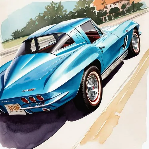 muscle car cartoon,chevrolet corvette,corvette stingray,corvette,ford thunderbird,illustration of a car,t bird,ford starliner,corvette mako shark,oldsmobile toronado,car drawing,chevrolet corvair,ats 2500 gt,iso grifo,chevrolet corvette c6 zr1,thunderbird,lupin,cartoon car,roadster 75,auburn speedster,Illustration,Paper based,Paper Based 07