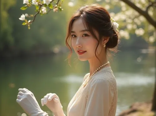 yangzi,ao dai,handmaiden,yingjie,xiaofei,xuebing,hanfu,jinling,guqin,xiaojie,yimou,yangmei,khunying,white blossom,yangyang,yongjia,yanxi,hanbok,jingqian,yunjin,Photography,General,Realistic