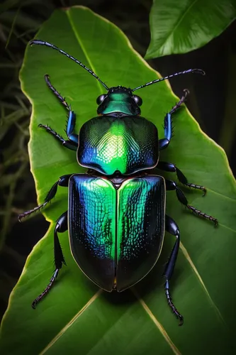 A vivid tropical rainforest backdrop as a beetle tattoo starts to glow. Explain the significance of this transformation.,forest beetle,japanese beetle,scarab,brush beetle,leaf beetle,elephant beetle,g