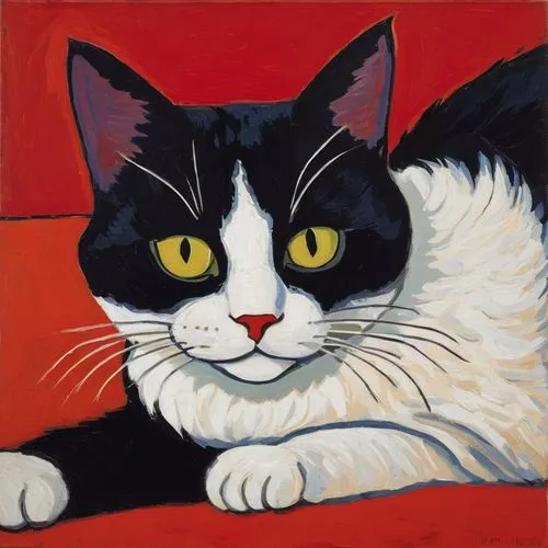 cat portrait,wassily,palmerston,felino,catell,tretchikoff,Art,Artistic Painting,Artistic Painting 40