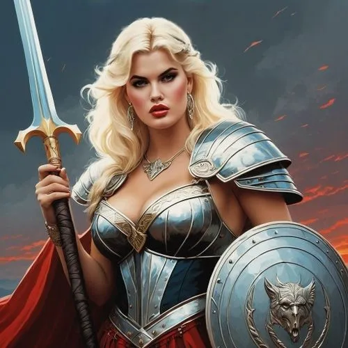 thorhild,krietor,female warrior,sigyn,kolinda,thundra,gunhild,brunhild,hippolyta,gunnhild,etheria,yavana,fantasy woman,elspeth,kriemhild,jaina,ellinor,diana,brunhilde,sigurdardottir