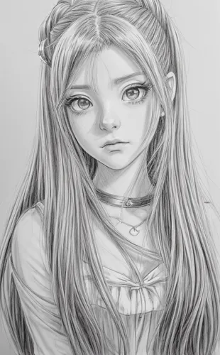 girl drawing,graphite,girl portrait,worried girl,long-haired hihuahua,fae,elven,young girl,jessamine,rapunzel,pencil and paper,child girl,rose drawing,fantasy portrait,frula,fairy tale character,digit