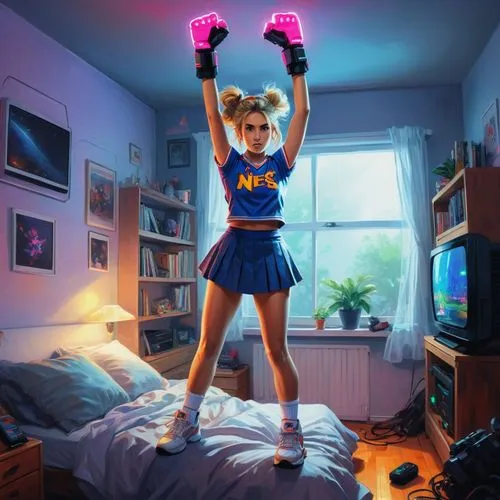 supergirl,superheroine,cheerleader,super heroine,super woman,superwoman,superheroines,wonder woman city,superwomen,strongwoman,sports girl,annabeth,bulletgirl,pillow fight,wonderwoman,cheerleading,wonder,dazzler,supercat,superheroic,Conceptual Art,Fantasy,Fantasy 12