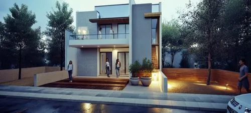 modern house,3d rendering,residential house,modern architecture,residencial,residence,Photography,General,Realistic