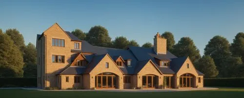 model house,3d rendering,elizabethan manor house,timber house,crown engine houses,victorian house,Photography,General,Natural