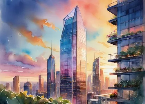 skyscrapers,skyscraper,supertall,cityscape,sky apartment,the skyscraper,skyscraping,skycraper,skylstad,antilla,guangzhou,ctbuh,makati,sky city,skyline,city skyline,escala,futuristic landscape,colorful city,skyscraper town,Illustration,Paper based,Paper Based 25