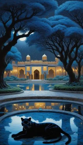 indian art,rem in arabian nights,agrabah,bikaner,gurdwaras,gurdwara,Illustration,Realistic Fantasy,Realistic Fantasy 08