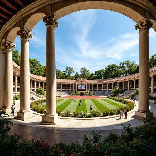 philbrook,bellingrath gardens,maymont,peristyle,brenau,caltech,courtyards,caramoor,mcnay,stanford university,moundbuilders,villa d'este,sewanee,cloister,fernbank,orangerie,monastery garden,pedralbes,palace garden,reynolda