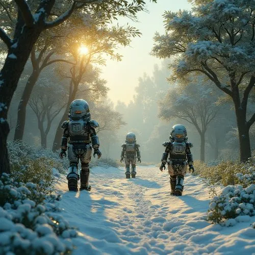 kashyyyk,stormtroopers,explorers,patrols,snow figures,hoth,Conceptual Art,Sci-Fi,Sci-Fi 09