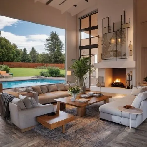 modern living room,luxury home interior,family room,living room,luxury property,interior modern design,beautiful home,luxury home,contemporary decor,livingroom,pool house,modern decor,outdoor sofa,fire place,bonus room,modern house,landscape design sydney,home interior,sitting room,3d rendering