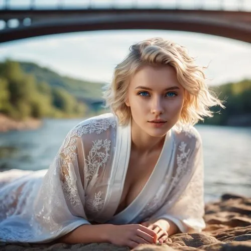 zakharova,zakharov,vasilisa,the blonde in the river,valorie,blonde in wedding dress,Photography,General,Cinematic