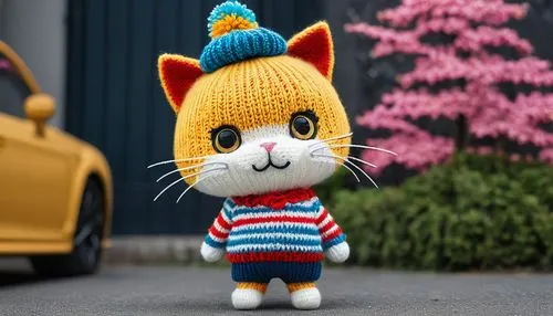 cute cartoon character,kokeshi doll,doll cat,doraemon,cartoon cat,kokeshi,knit hat,cute cat,kitten hat,japanese kawaii,chinese pastoral cat,wind-up toy,jiji the cat,cat kawaii,street fashion,kewpie doll,pom-pom,tails,tom cat,stuff toy,Photography,General,Fantasy