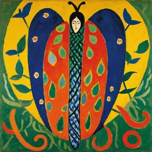 fairy peacock,khokhloma painting,peacock,lacerta,male peacock,atala,khamsa,lilikoi,girl in a wreath,art deco woman,chile de árbol,anahata,vanessa (butterfly),art nouveau design,indigenous painting,julia butterfly,papilio,art nouveau,pitahaja,ikat,Art,Artistic Painting,Artistic Painting 40