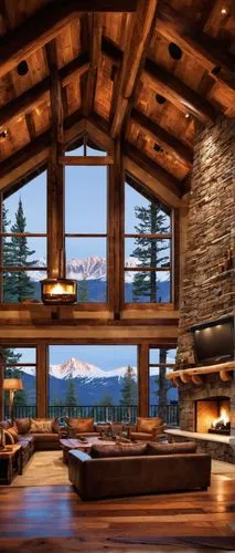 the cabin in the mountains,log home,house in the mountains,house in mountains,log cabin,chalet,alpine style,fire place,wooden beams,tahoe,lake tahoe,mountain huts,beautiful home,rustic aesthetic,mountain hut,lodge,rustic,fireplace,ski resort,cabin,Conceptual Art,Oil color,Oil Color 06