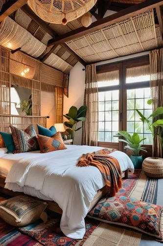 eco hotel,cabana,tree house hotel,boutique hotel,over water bungalows,canopy bed,sleeping room,ubud,bed in the cornfield,moroccan pattern,great room,tropical house,japanese-style room,chalet,loft,that