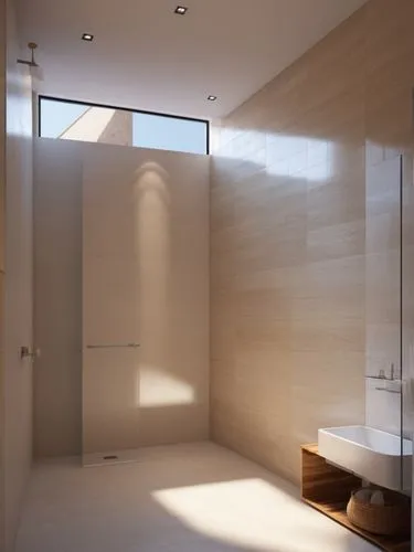 a large white bathroom with a wooden bench and sink,modern minimalist bathroom,luxury bathroom,bath room,bathroom,bagno,associati,banyo,interior modern design,ensuite,marazzi,mikvah,japanese-style roo