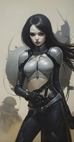 karai,alita,vayne,widowmaker,domino,sindel,blackfire,cyberangels,glados,cortana,female warrior,jiangyong,widow flower,motoko,katana,kerrii,fiora,kerrigan,karpas,lilandra