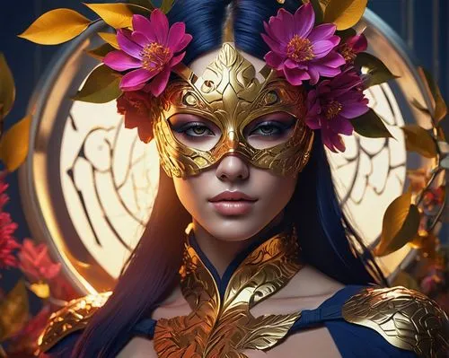 masquerade,golden wreath,gold mask,laurel wreath,venetian mask,golden mask,fantasy portrait,golden crown,gold flower,golden flowers,gold crown,cleopatra,crown render,cosmetic,fantasy woman,mary-gold,girl in a wreath,gold deer,floral wreath,flora,Photography,Artistic Photography,Artistic Photography 08