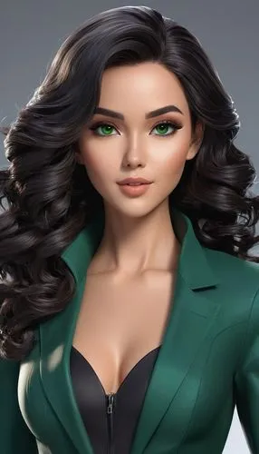 derivable,female doll,bjd,secretarial,bussiness woman,businesswoman,Unique,3D,3D Character