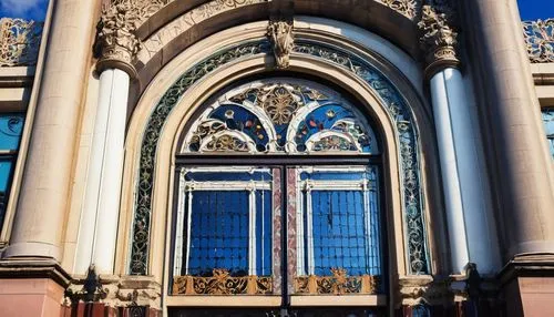 art nouveau frame,jugendstil,ornamentation,art nouveau frames,main door,window with grille,window front,driehaus,front door,old windows,old window,architectural detail,front window,portal,ornate,entranceway,fenestration,ornamented,fanlight,details architecture,Art,Artistic Painting,Artistic Painting 38