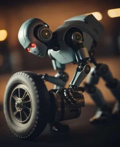 turover,tilt shift,aibo,toy photos,minibot,robotics,robotix,robotlike,industrial robot,mechanized,spybot,ballbot,3d car model,walle,cyberdyne,mech,birotron,mars rover,adrover,motor scooter,Photography,General,Cinematic