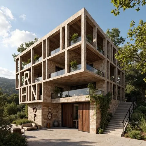 cubic house,cantilevers,cantilevered,antinori,moneo,tessin,dunes house,esade,gulbenkian,timber house,wooden facade,corbu,cantilever,casabella,lefay,archidaily,modern architecture,athens art school,fondazione,primatene