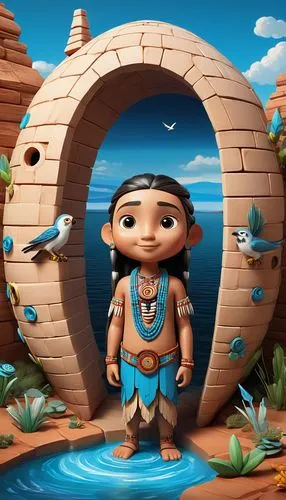 menehune,iroquoian,taino,marquesan,moana,tribesman,polynesian,tainos,sanchi,iroquoians,chima,oenomaus,octatonic,aztec,humabon,tuvaluans,acteal,apayao,lamanites,polynesians,Unique,3D,3D Character