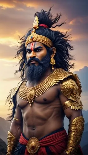 kumbakarna (brother of rahvana),hanuman,ramayan,ramanguli,sadhu,god shiva,sadhus,ramayana,shiva,vishuddha,lord shiva,brahma,hindu,indian sadhu,sangharaja,nityakalyani,karnataka,rudraksha,jawaharlal,se