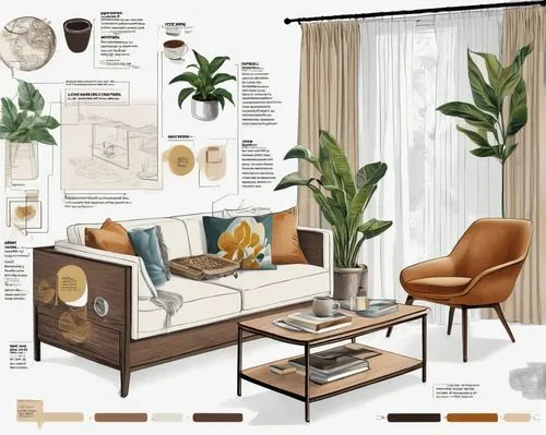 interiors,mid century modern,room divider,interior design,modern decor,decorates,layout,shabby-chic,apartment lounge,background scrapbook,house plants,modern room,furniture,mid century,contemporary decor,decor,gold foil corner,interior decoration,livingroom,living room,Unique,Design,Infographics