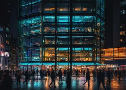 glass building,potsdamer platz,broadgate,glass facades,luminato,city corner,mvrdv,urbis,light trails,tokyo city,cybercity,city at night,hypermodern,mancunian,urban,shard of glass,tokyo,long exposure,alexanderplatz,light trail,Conceptual Art,Daily,Daily 29