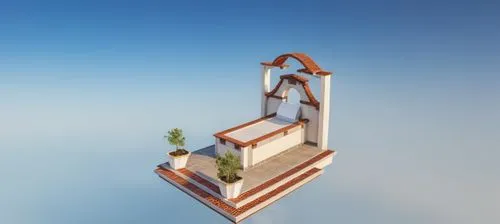 heavenly ladder,wooden ladder,sky ladder plant,miniature house,sky apartment,career ladder,hanging clock,decorative frame,macroperspective,cloud shape frame,skyscraper,inversions,copper frame,bird tower,tower clock,climbing garden,isometric,weathervane design,vertiginous,dormer window,Photography,General,Realistic