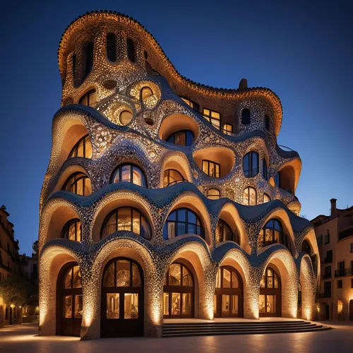 gaudí,the palau de la música catalana,casa fuster hotel,hotel w barcelona,romanesque,medieval architecture,hotel de cluny,hotel barcelona city and coast,sagrada familia,byzantine architecture,french b