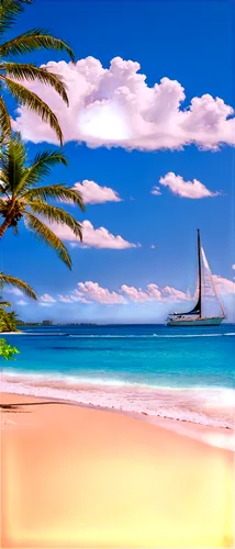 beach landscape,caribbean beach,caribbean,mauritius,caribbean sea,tropical beach,tropical sea,beach scenery,beach background,paradise beach,dream beach,the caribbean,summer background,abacos,beautiful beach,cuba background,ocean background,sailboats,anegada,beautiful beaches,Illustration,Retro,Retro 13